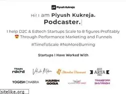 Sites similar to piyushkukreja.com