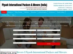 Sites similar to piyushpackersandmovers.com