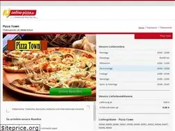 Sites similar to pizza-town-erfurt.de
