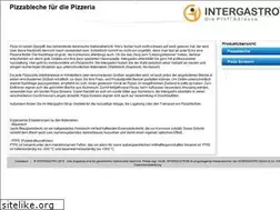 Sites similar to pizzableche.de