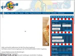 Sites similar to pizzaboys.de