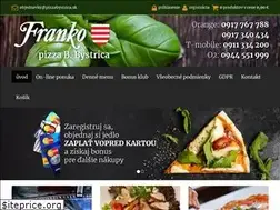 Sites similar to pizzabystrica.sk