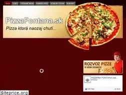 Sites similar to pizzafontana.sk