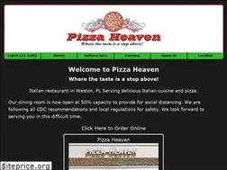 Sites similar to pizzaheavenrestaurant.com