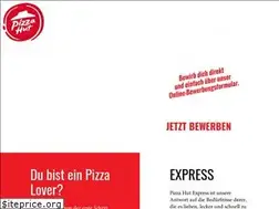 Sites similar to pizzahut-karriere.de