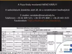Sites similar to pizzakiraly.hu