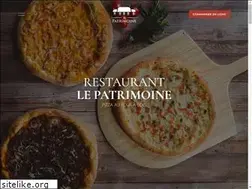 Sites similar to pizzalepatrimoine.com