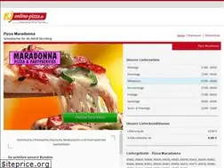 Sites similar to pizzamaradonna.de