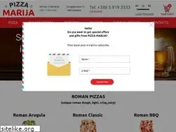 Sites similar to pizzamarija.com