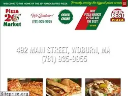 Sites similar to pizzamarketofwoburn.com