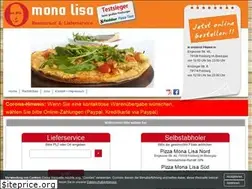 Sites similar to pizzamonalisa.de