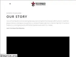 Sites similar to pizzarepublica.com
