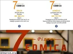 Sites similar to pizzasedmica.si