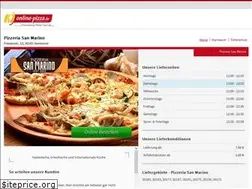 Sites similar to pizzeria-sanmarino.de