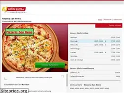 Sites similar to pizzeria-sanremo.de