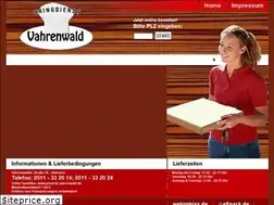 Sites similar to pizzeria-vahrenwald.de