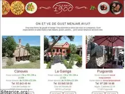 Sites similar to pizzeria1900.cat