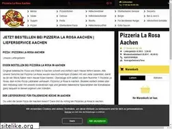 Sites similar to pizzerialarosa-aachen.de