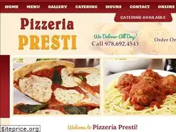 Sites similar to pizzeriaprestiwestford.com