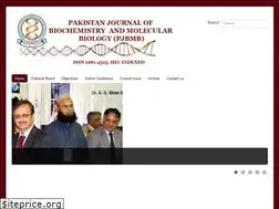 Sites similar to pjbmb.org.pk