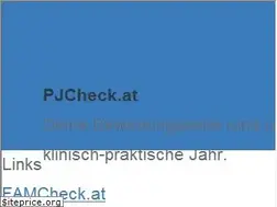 Sites similar to pjcheck.at