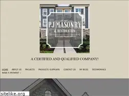 Sites similar to pjmasonry.com