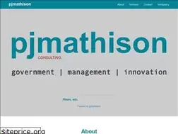 Sites similar to pjmathison.com