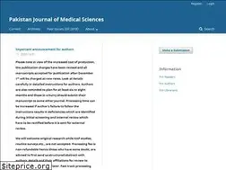 Sites similar to pjms.org.pk