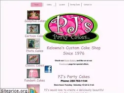 Sites similar to pjscakes.com