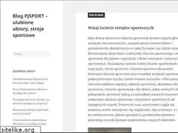 Sites similar to pjsport.com