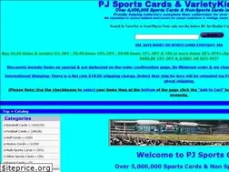 Sites similar to pjsportscards.com