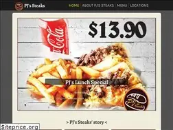 Sites similar to pjssteaks.com