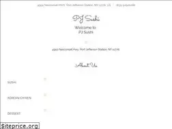 Sites similar to pjsushi.com