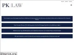 Sites similar to pklaw.com
