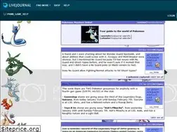 Sites similar to pkmn-game-help.livejournal.com