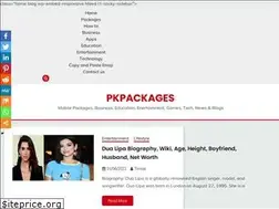 Sites similar to pkpackages.com