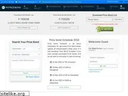 Sites similar to pkprizebond.com