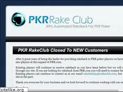 Sites similar to pkrrakeclub.com