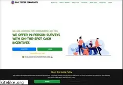 Sites similar to pktesting.com