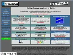 Sites similar to pkw-zulassung.de