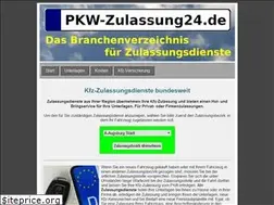 Sites similar to pkw-zulassung24.de