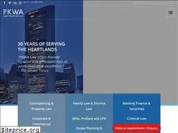 Sites similar to pkwalaw.com