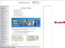 Sites similar to pkwsteuer.de