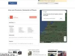 Sites similar to plaats.nl