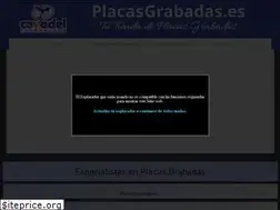 Sites similar to placasgrabadas.es