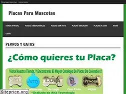 Sites similar to placasparamascotas.com