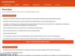 Sites similar to placasrojas.me