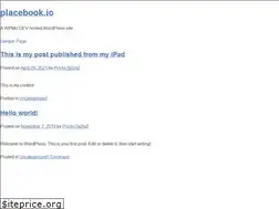 Sites similar to placebook.io