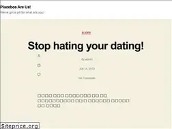 Sites similar to placebosareus.com