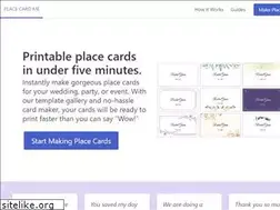 Sites similar to placecard.me